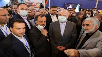 گزارش تصویری بازدید ریاست محترم مجلس از نخستین رویداد بین  المللی خصوصی سازی در اقتصاد ایران(2)